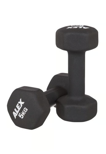 Alex neoprenhantelset 2x5kg - alex,