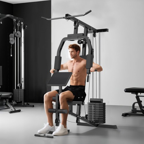 Homcom gym kraftstation - gym,