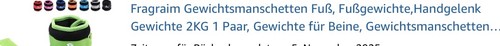 Gewichtsmanschetten kg - gewichtsmanschetten,